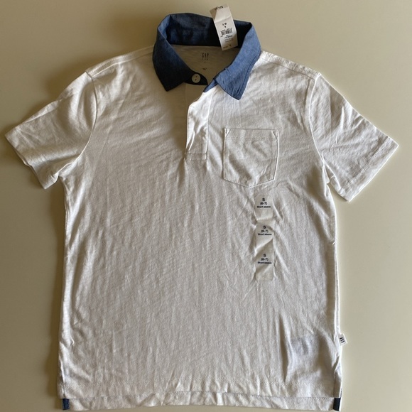 Gap Matching Collared Shirt and Shorts - Picture 2 of 5